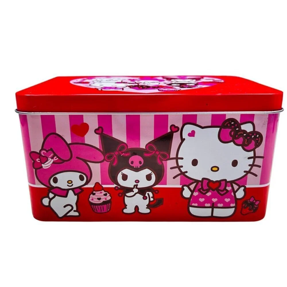 Hello Kitty and Friends Tin Box Sanrio Storage Kids